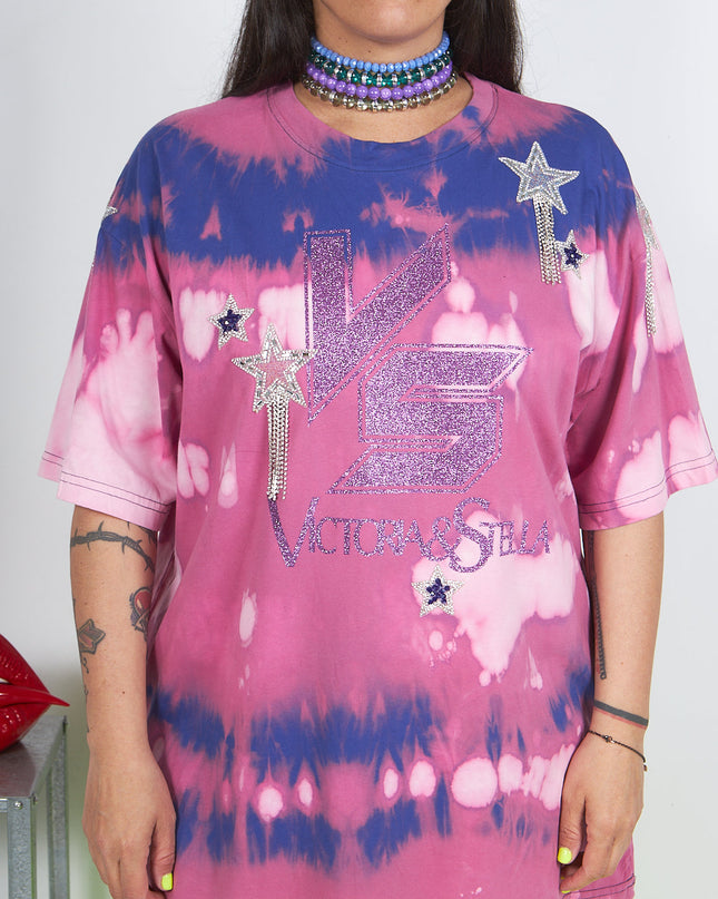 T-shirt Linda con applicazioni