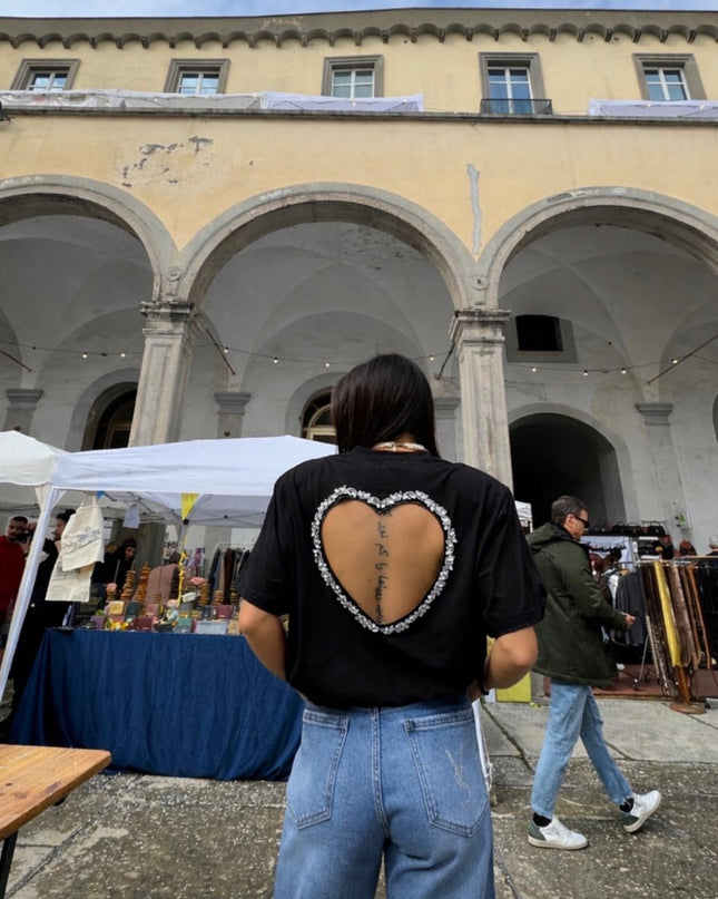 T-SHIRT CUORE (sulla schiena)