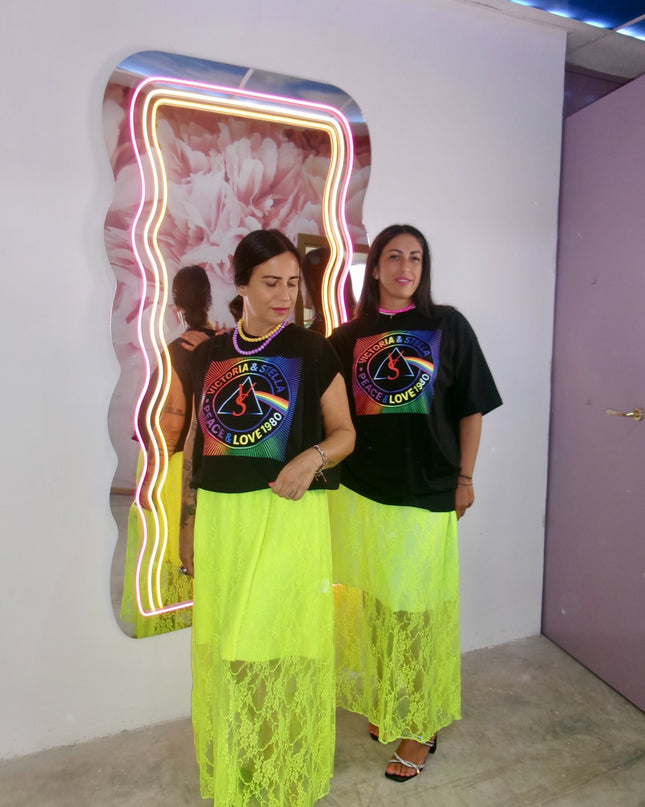 Total Outfit Peace&Love Giro manica