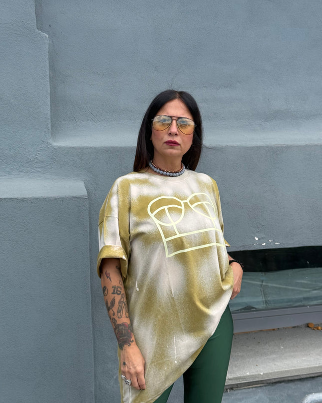 T-shirt Corsetto Tiè-Dye