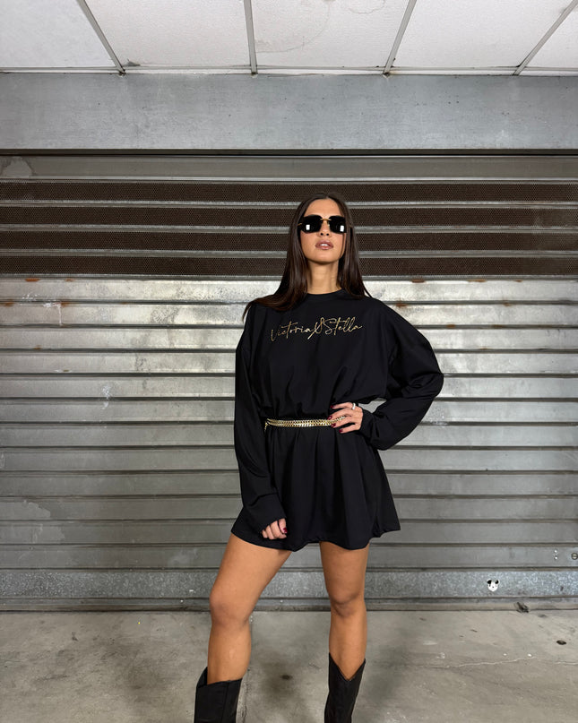 T-shirt BASIC Vs manica lunga