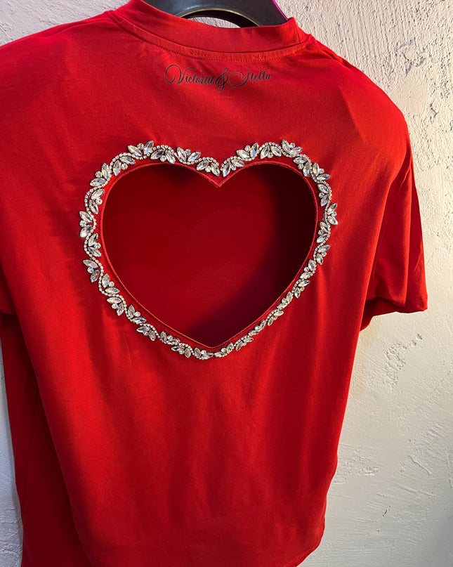 T-SHIRT CUORE (sulla schiena)