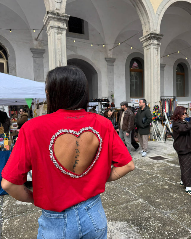 T-SHIRT CUORE (sulla schiena)